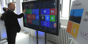 65-inch interactive touch screens rental
