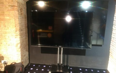 giant touch screen rental
