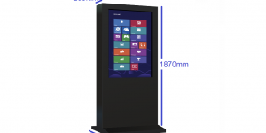 interactive outdoor touch screens customized