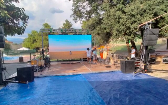 Outdoor LED Screens rental barcelona