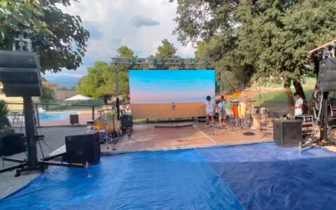 Outdoor LED Screens rental barcelona