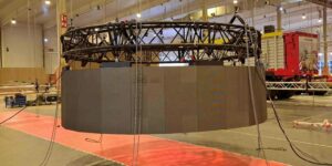 rental black truss structure events