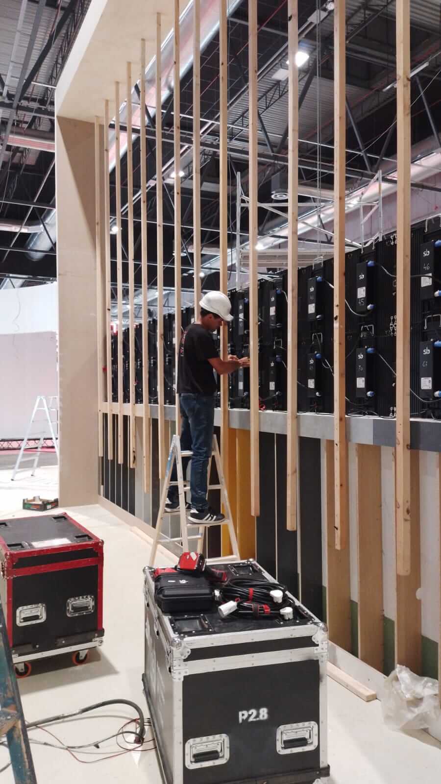 rental event screens barcelona