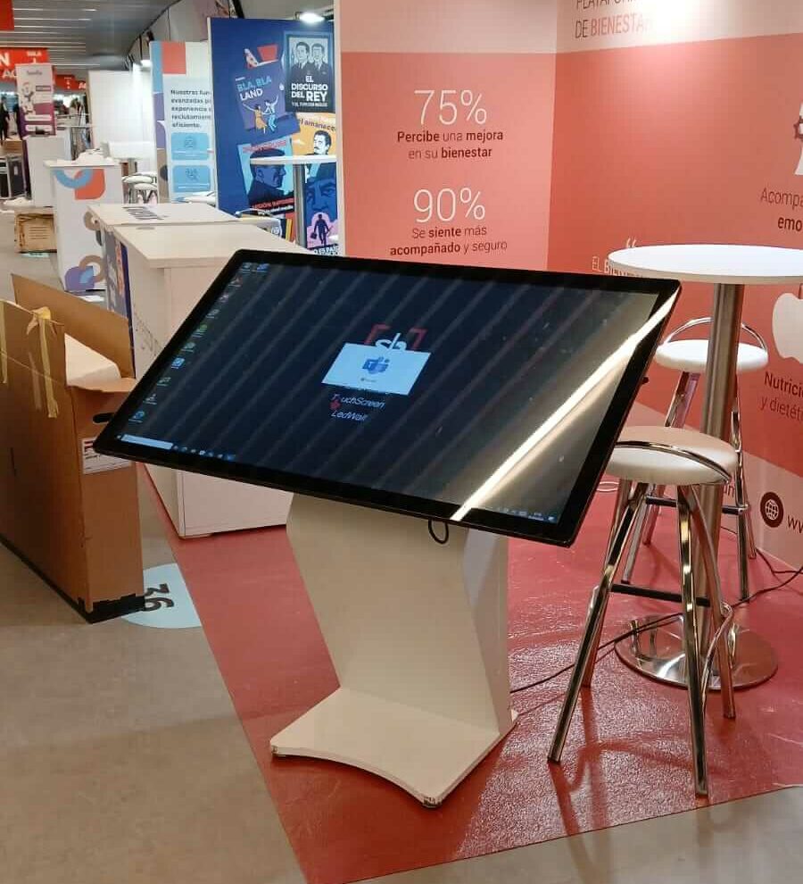 touch kiosk rent barcelona
