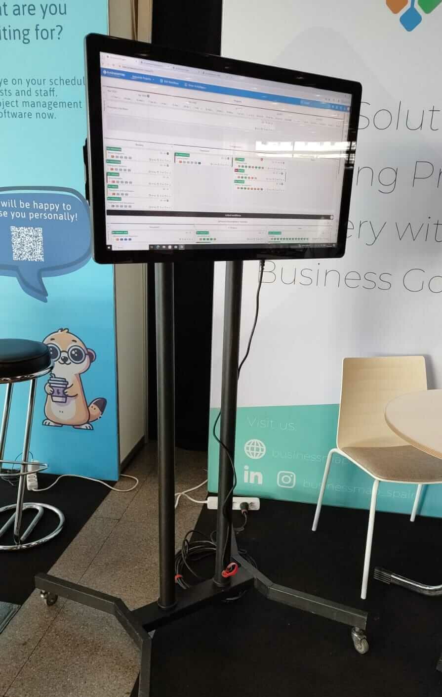 touchscreens rental events barcelona