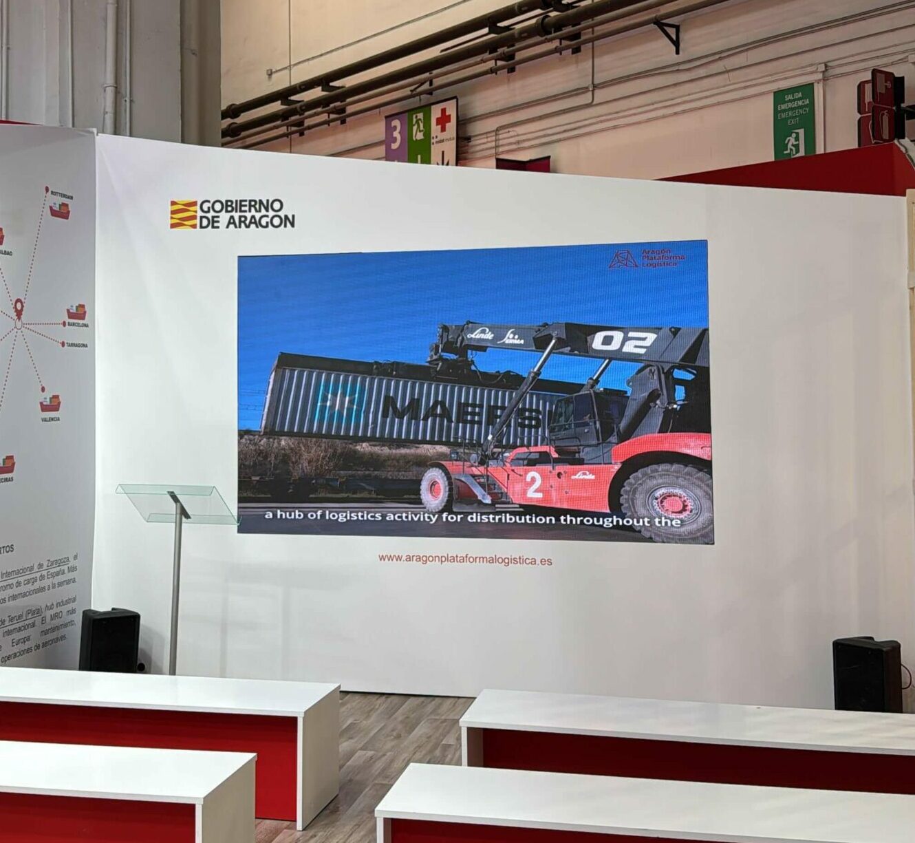 led wall rental barcelone